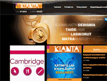 Tablet Screenshot of kianta.fi